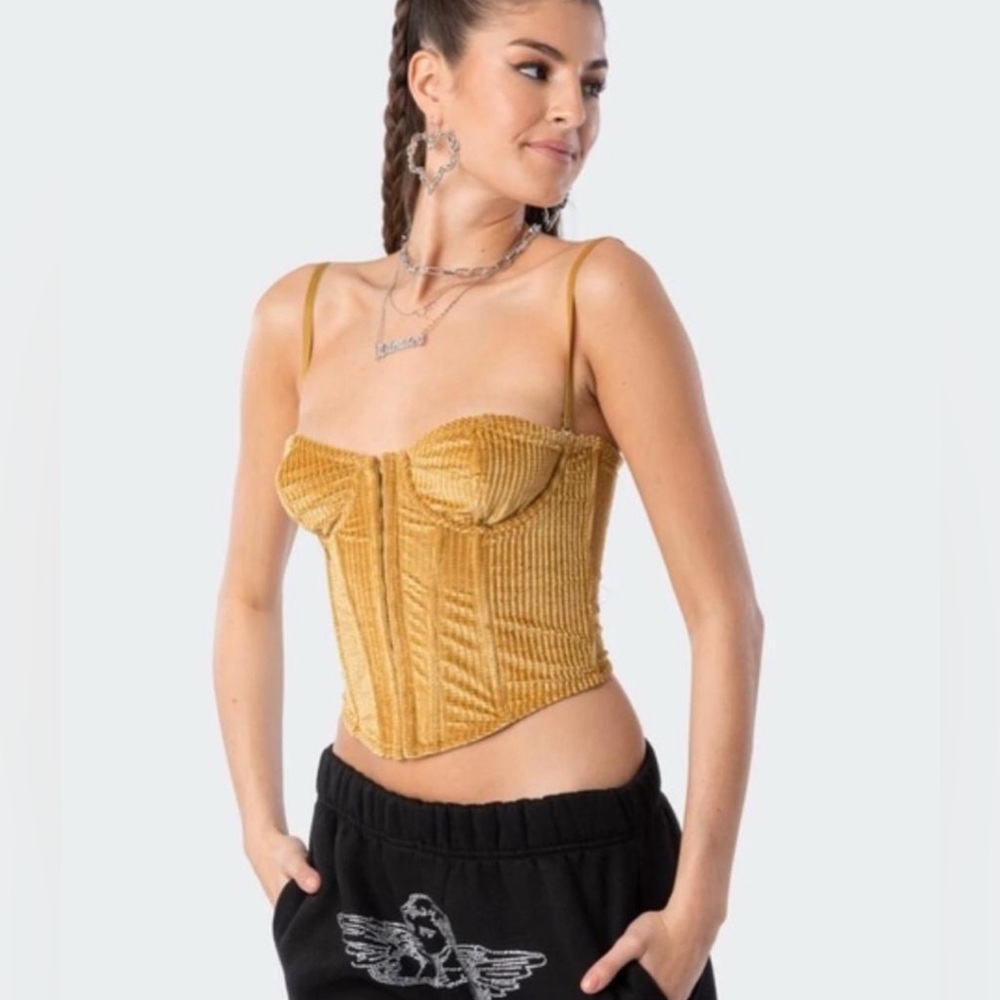 Urban Outfitters Out From Under Green Corset